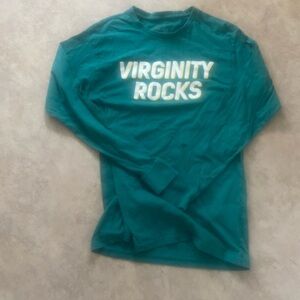Virginity rocks long sleeved tee